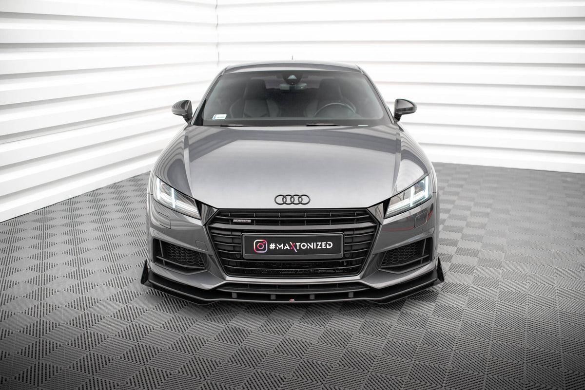 Street Pro Frontspoiler Lippe Flaps + Flaps Audi TT S / S-Line 8S