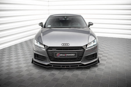 Street Pro Frontspoiler Lippe Flaps + Flaps Audi TT S / S-Line 8S