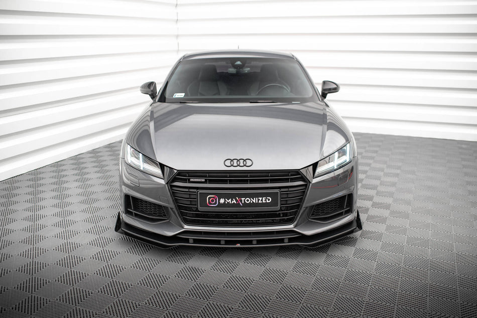 Street Pro Frontspoiler Lippe Flaps + Flaps Audi TT S / S-Line 8S
