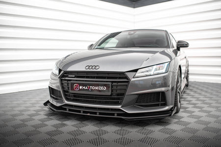 Street Pro Frontspoiler Lippe Flaps + Flaps Audi TT S / S-Line 8S