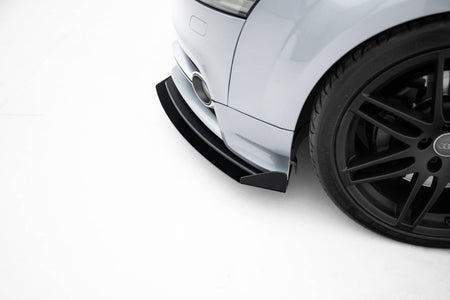 Street Pro Frontspoiler Lippe Flaps + Flaps Audi TT S / TT S-Line 8J Facelift