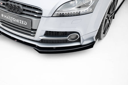 Street Pro Frontspoiler Lippe Flaps + Flaps Audi TT S / TT S-Line 8J Facelift