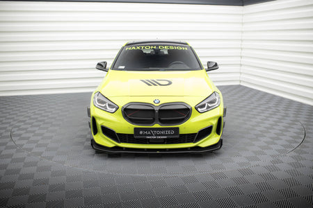 Street Pro Frontspoiler Lippe Flaps + Flaps BMW 1 M-PACK / M135i / 128ti F40