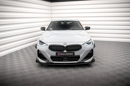 Street Pro Frontspoiler Lippe Flaps + Flaps BMW 2 Coupe M-PACK / M240i G42