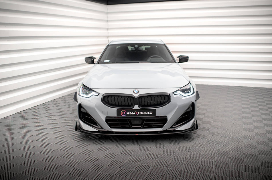 Street Pro Frontspoiler Lippe Flaps + Flaps BMW 2 Coupe M-PACK / M240i G42