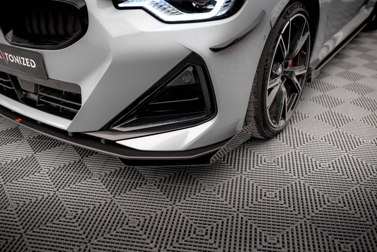 Street Pro Frontspoiler Lippe Flaps + Flaps BMW 2 Coupe M-PACK / M240i G42