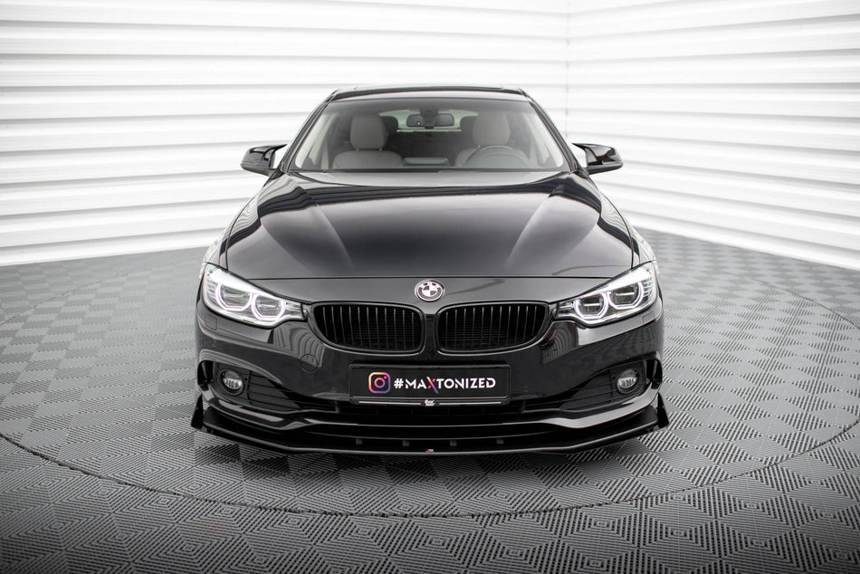 Street Pro Frontspoiler Lippe Flaps + Flaps BMW 4 Gran Coupe F36