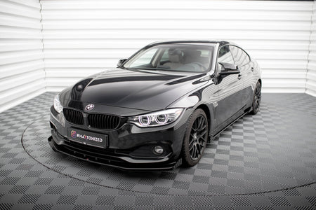 Street Pro Frontspoiler Lippe Flaps + Flaps BMW 4 Gran Coupe F36