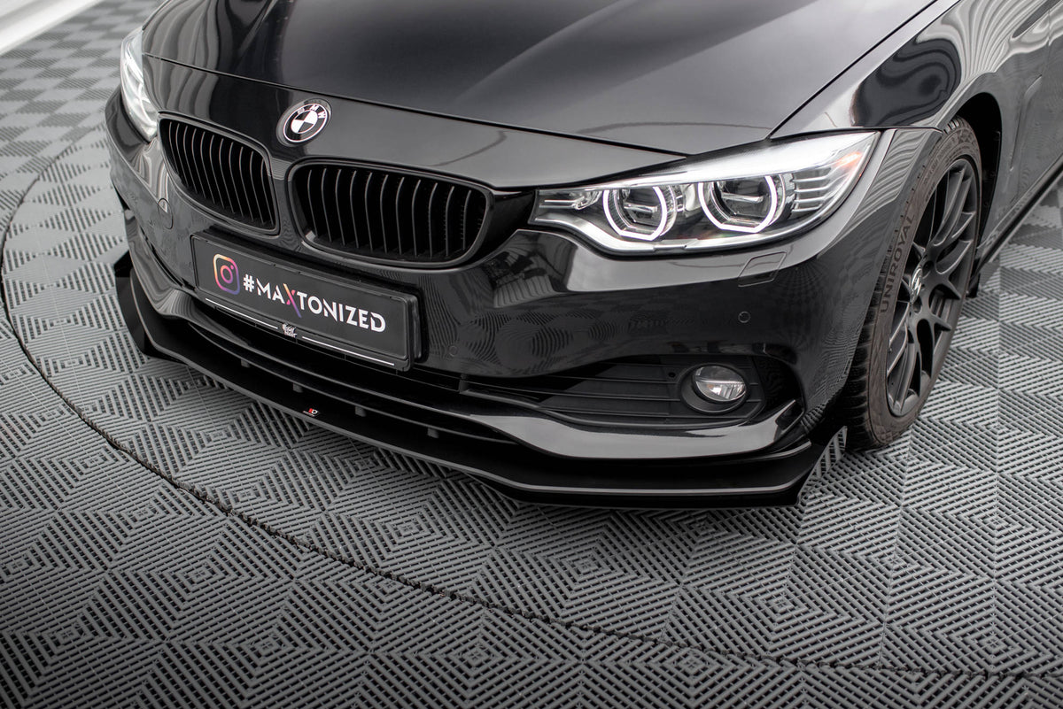Street Pro Frontspoiler Lippe Flaps + Flaps BMW 4 Gran Coupe F36