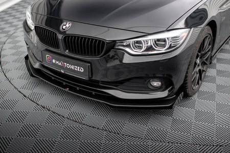 Street Pro Frontspoiler Lippe Flaps + Flaps BMW 4 Gran Coupe F36