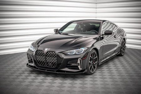 Street Pro Frontspoiler Lippe Flaps BMW 4 M-PACK / M440i G22 / G23 / G22 Facelift / G23 Facelift