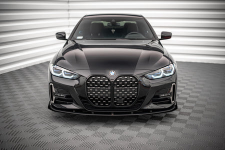 Street Pro Frontspoiler Lippe Flaps BMW 4 M-PACK / M440i G22 / G23 / G22 Facelift / G23 Facelift