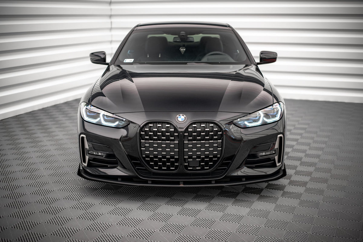 Street Pro Frontspoiler Lippe Flaps BMW 4 M-PACK / M440i G22 / G23 / G22 Facelift / G23 Facelift