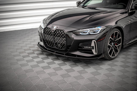 Street Pro Frontspoiler Lippe Flaps BMW 4 M-PACK / M440i G22 / G23 / G22 Facelift / G23 Facelift