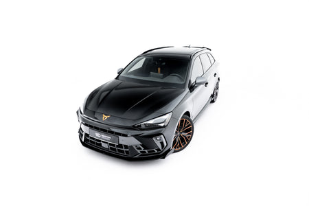Street Pro Frontspoiler Lippe Flaps + Flaps Cupra Leon ST / Hatchback MK1 Facelift