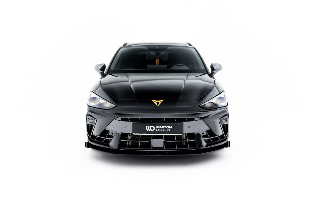 Street Pro Frontspoiler Lippe Flaps + Flaps Cupra Leon ST / Hatchback MK1 Facelift