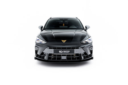 Street Pro Frontspoiler Lippe Flaps + Flaps Cupra Leon ST / Hatchback MK1 Facelift