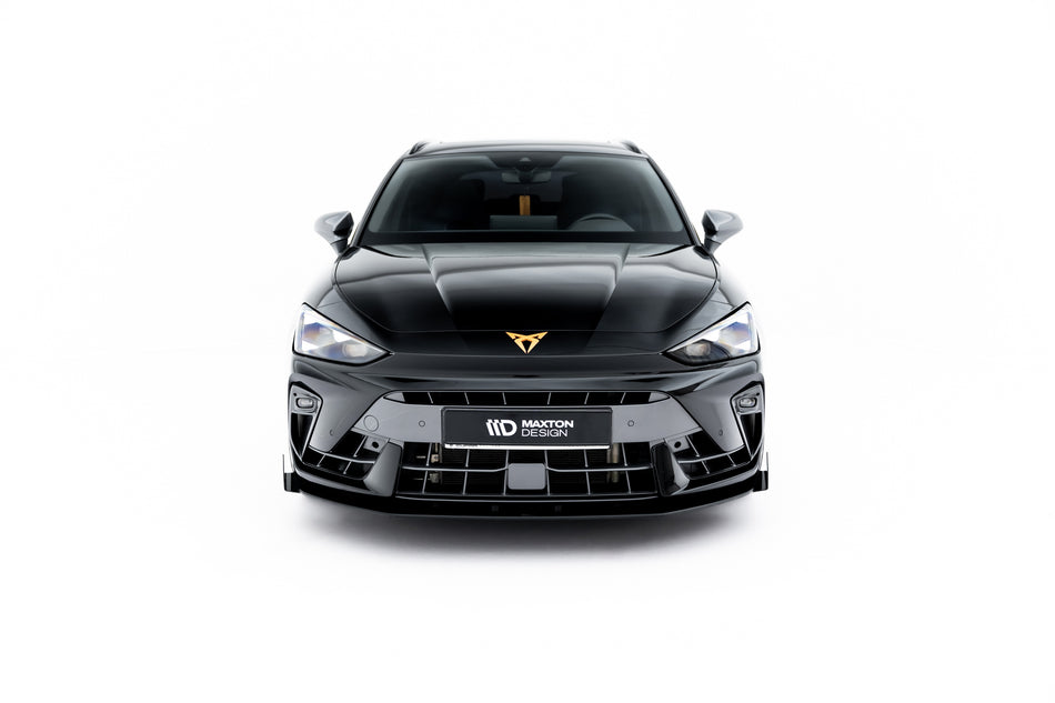 Street Pro Frontspoiler Lippe Flaps + Flaps Cupra Leon ST / Hatchback MK1 Facelift