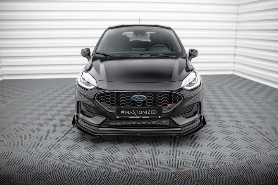 Street Pro Frontspoiler Lippe Flaps + Flaps Ford Fiesta ST MK8 Facelift