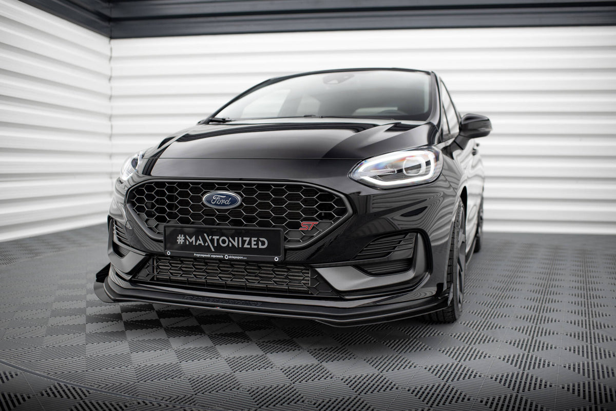 Street Pro Frontspoiler Lippe Flaps + Flaps Ford Fiesta ST MK8 Facelift