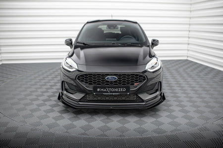 Street Pro Frontspoiler Lippe Flaps + Flaps Ford Fiesta ST MK8 Facelift