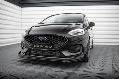 Street Pro Frontspoiler Lippe Flaps + Flaps Ford Fiesta ST MK8 Facelift
