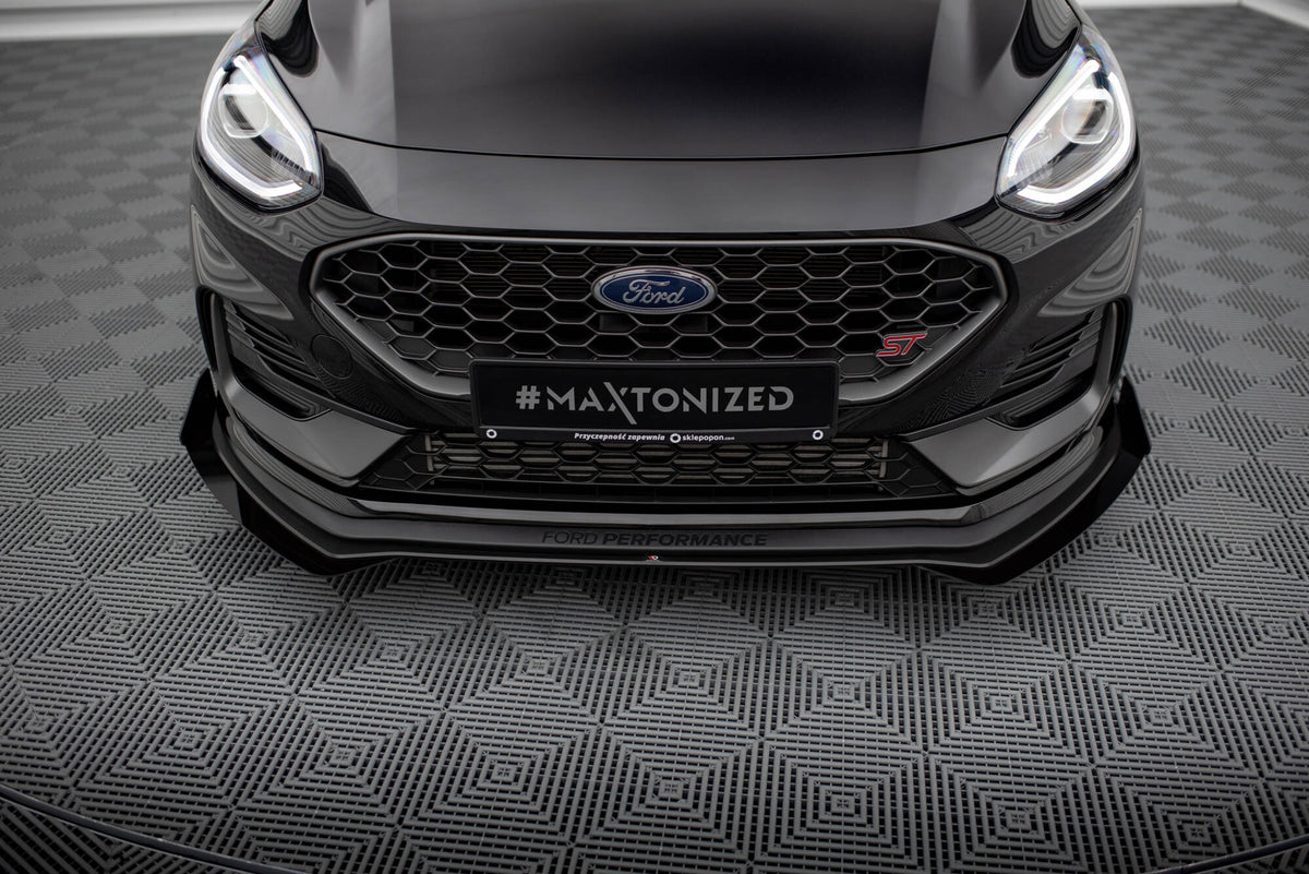 Street Pro Frontspoiler Lippe Flaps + Flaps Ford Fiesta ST MK8 Facelift