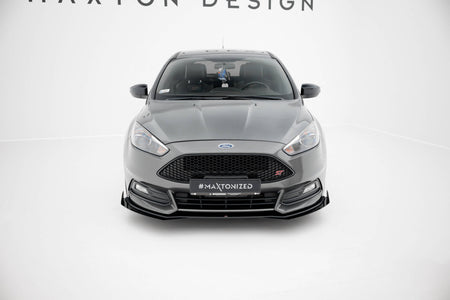 Street Pro Frontspoiler Lippe Flaps + Flaps Ford Focus ST MK3 Facelift