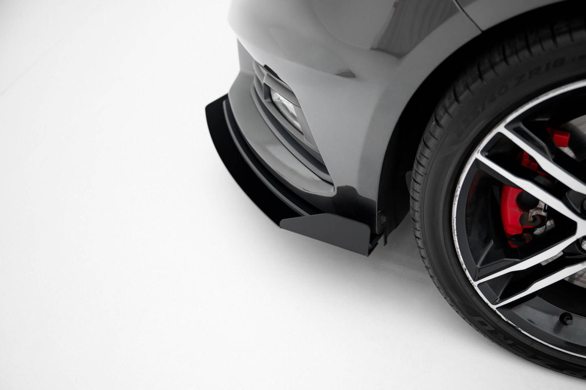Street Pro Frontspoiler Lippe Flaps + Flaps Ford Focus ST MK3 Facelift