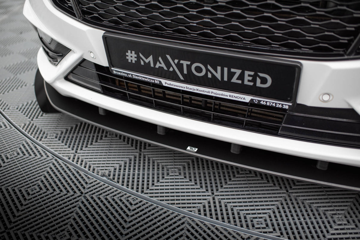 Street Pro Frontspoiler Lippe Flaps + Flaps Ford Mondeo Sport MK5 Facelift / Fusion Sport MK2 Facelift