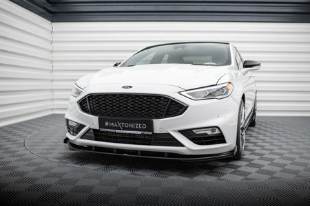 Street Pro Frontspoiler Lippe Flaps + Flaps Ford Mondeo Sport MK5 Facelift / Fusion Sport MK2 Facelift