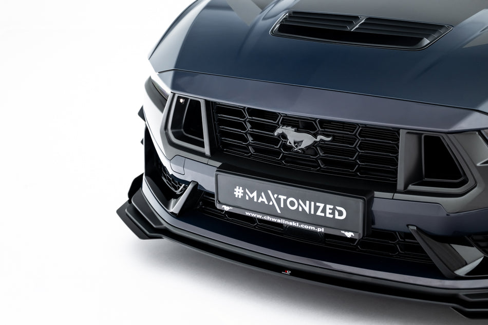 Street Pro Frontspoiler Lippe Flaps + Flaps Ford Mustang Dark Horse MK7