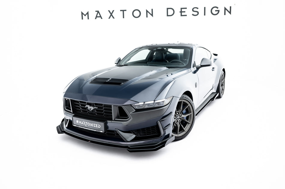 Street Pro Frontspoiler Lippe Flaps + Flaps Ford Mustang Dark Horse MK7