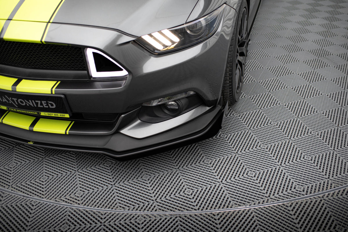 Street Pro Frontspoiler Lippe Flaps + Flaps Ford Mustang GT MK6