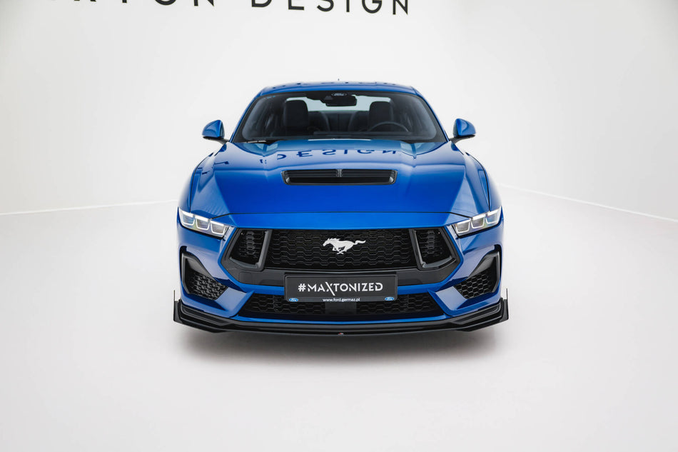 Street Pro Frontspoiler Lippe Flaps + Flaps Ford Mustang GT MK7