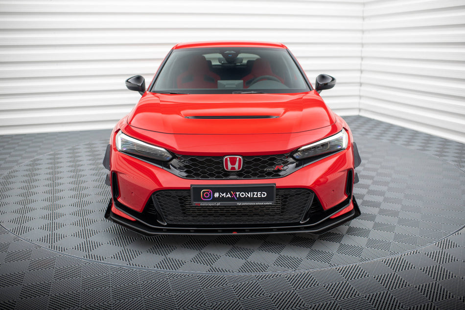 Street Pro Frontspoiler Lippe Flaps + Flaps Honda Civic Type-R Mk 11