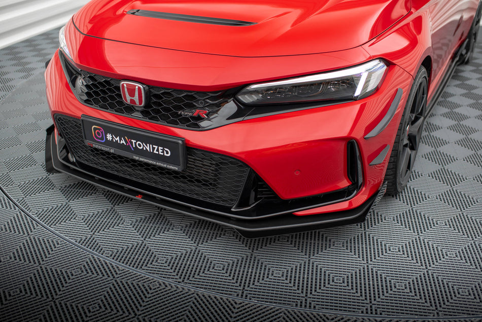 Street Pro Frontspoiler Lippe Flaps + Flaps Honda Civic Type-R Mk 11