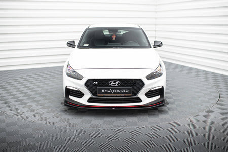 Street Pro Frontspoiler Lippe Flaps Hyundai I30 N MK3 Hatchback / Fastback