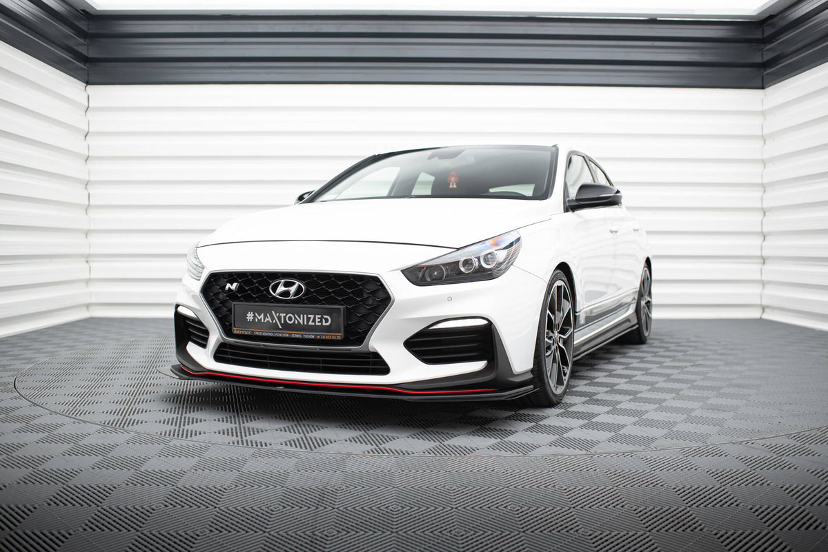 Street Pro Frontspoiler Lippe Flaps Hyundai I30 N MK3 Hatchback / Fastback