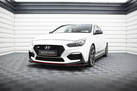 Street Pro Frontspoiler Lippe Flaps Hyundai I30 N MK3 Hatchback / Fastback