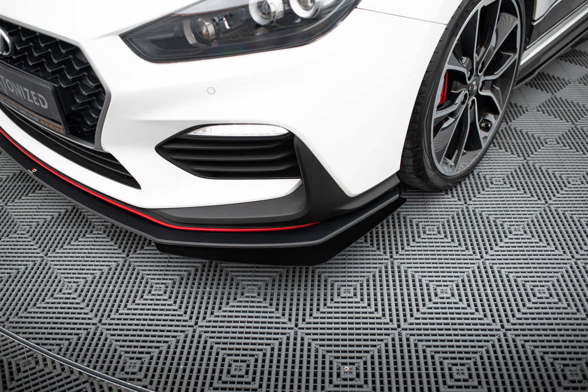 Street Pro Frontspoiler Lippe Flaps Hyundai I30 N MK3 Hatchback / Fastback