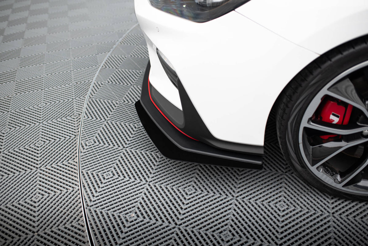 Street Pro Frontspoiler Lippe Flaps Hyundai I30 N MK3 Hatchback / Fastback