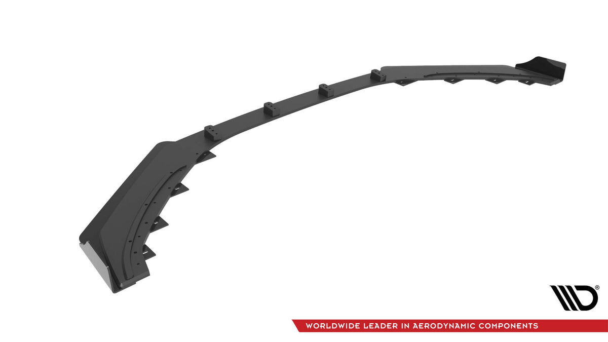 Street Pro Frontspoiler Lippe Flaps + Flaps Hyundai Veloster N MK2