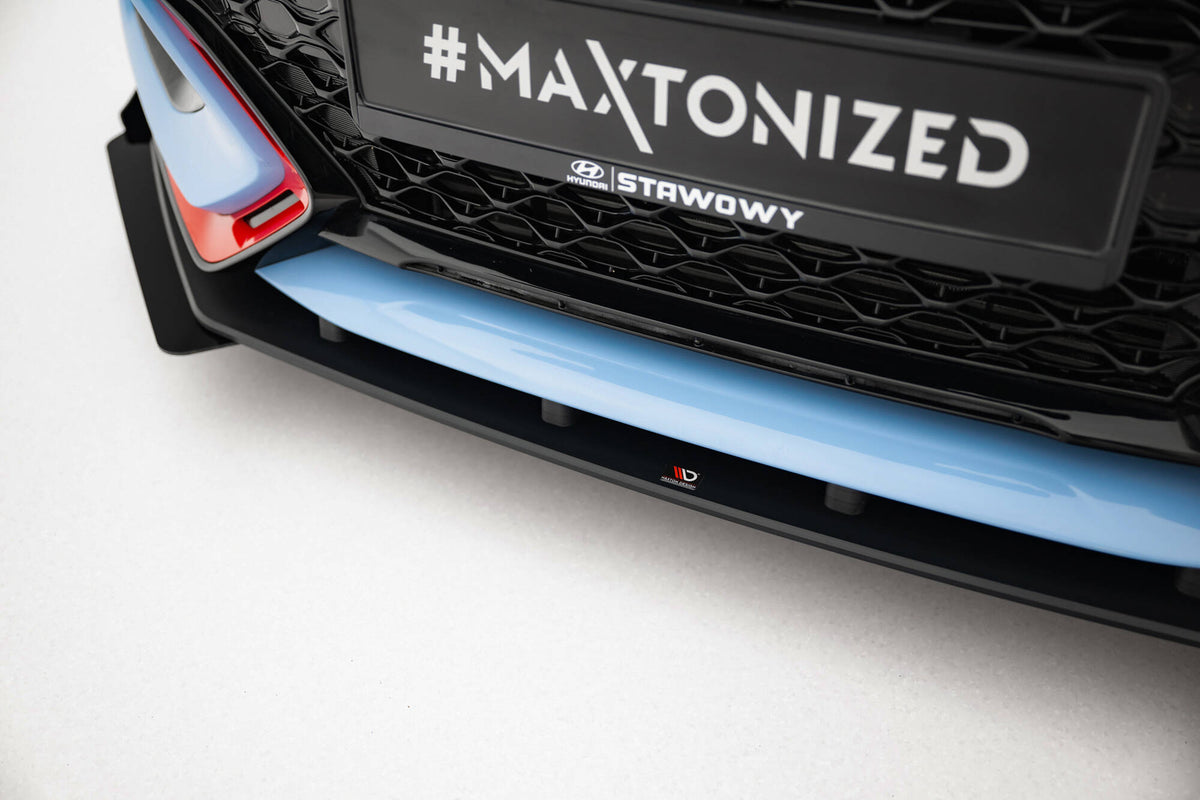 Street Pro Frontspoiler Lippe Flaps + Flaps Hyundai Veloster N MK2