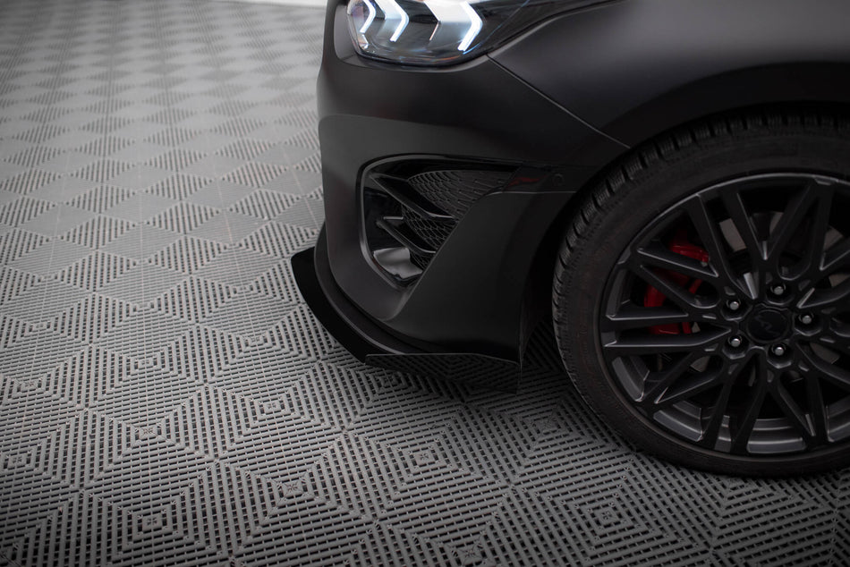 Street Pro Frontspoiler Lippe Flaps + Flaps Kia Proceed GT MK3 Facelift / Ceed GT / GT - Line MK1 Facelift