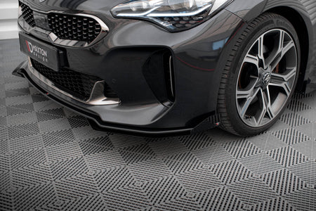 Street Pro Frontspoiler Lippe Flaps + Flaps Kia Stinger GT / GT-Line / Standard MK1