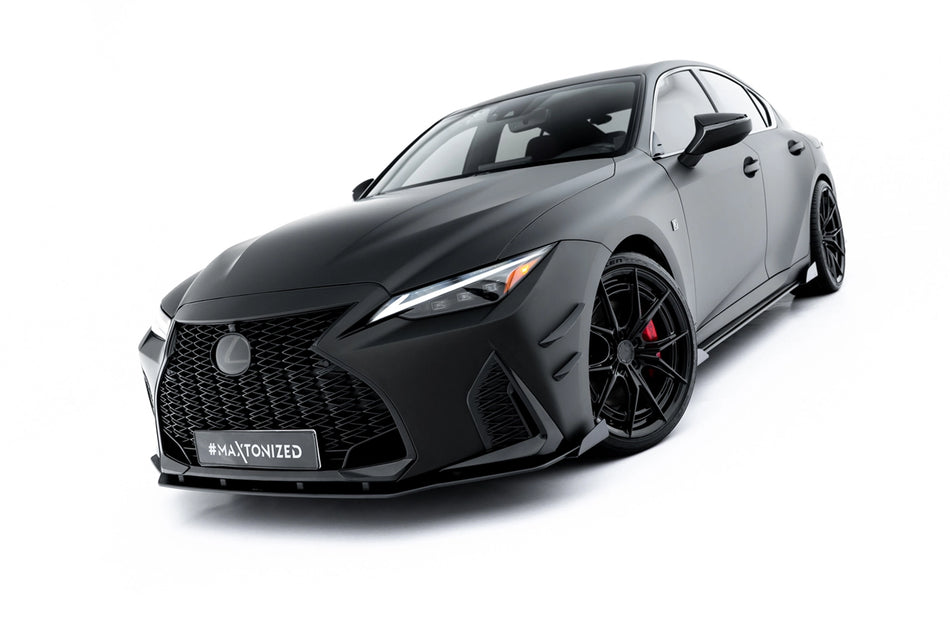 Street Pro Frontspoiler Lippe Flaps + Flaps Lexus IS 500 MK3 Facelift 2 (xe30)