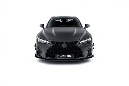Street Pro Frontspoiler Lippe Flaps + Flaps Lexus IS 500 MK3 Facelift 2 (xe30)