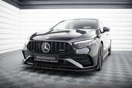 Street Pro Frontspoiler Lippe Flaps + Flaps Mercedes-AMG A35 W177 Facelift