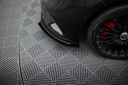 Street Pro Frontspoiler Lippe Flaps + Flaps Mercedes-AMG A35 W177 Facelift